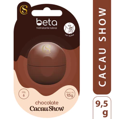 Hidratante Labial Beta Chocolate Cacau Show – Edição Especial FPS 6
