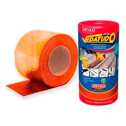 Manta Asfáltica Terracota Telhado Auto Adesiva- 30cm X 10m