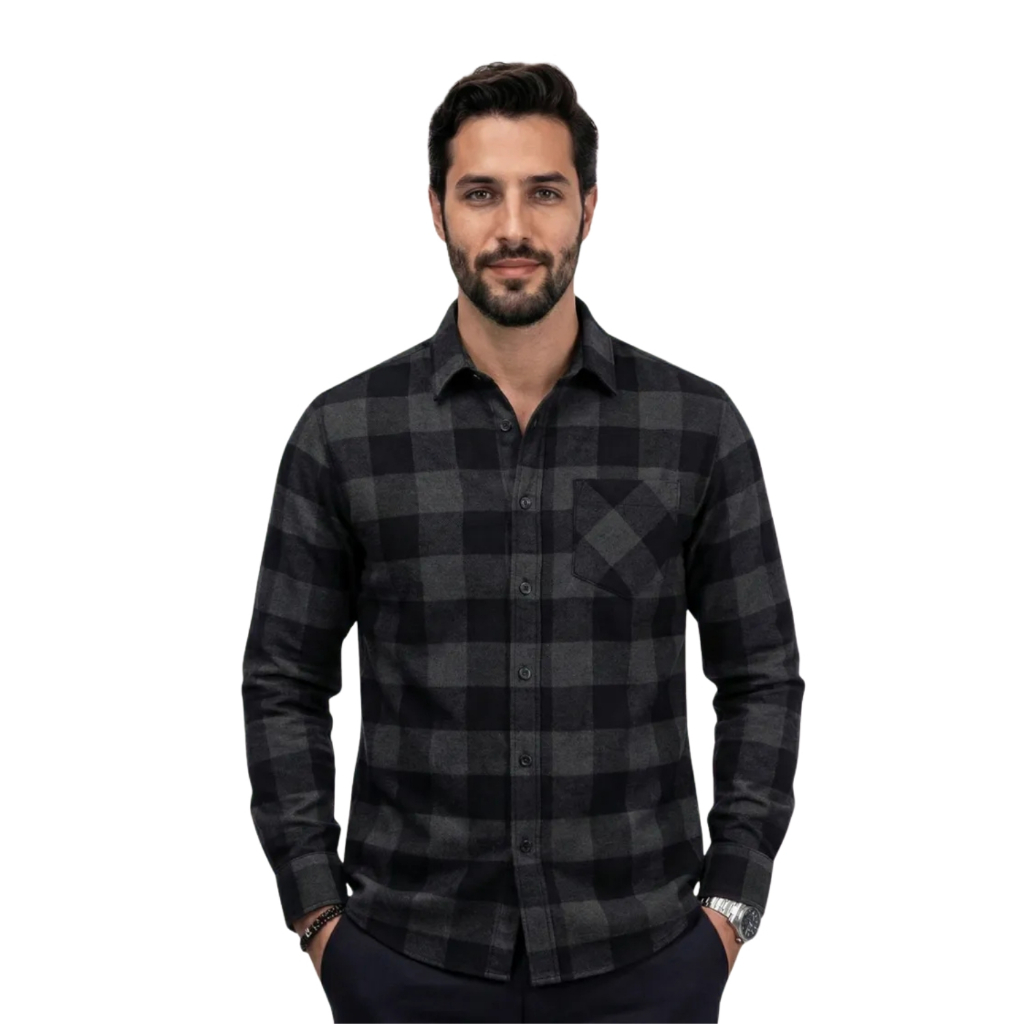 Camisa Xadrez Masculina Plus Size Camisa Social Xadrez Masculino Manga Longa Camisa Xadrez Plus Size
