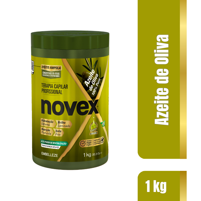 Creme de Tratamento Novex Azeite de Oliva e Alecrim 1kg