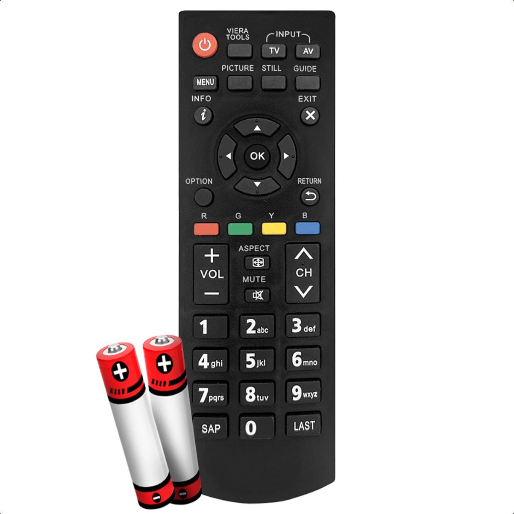 Controle Remoto Compatível  TV Panasonic Viera TC-32A400B TC-L39B6B