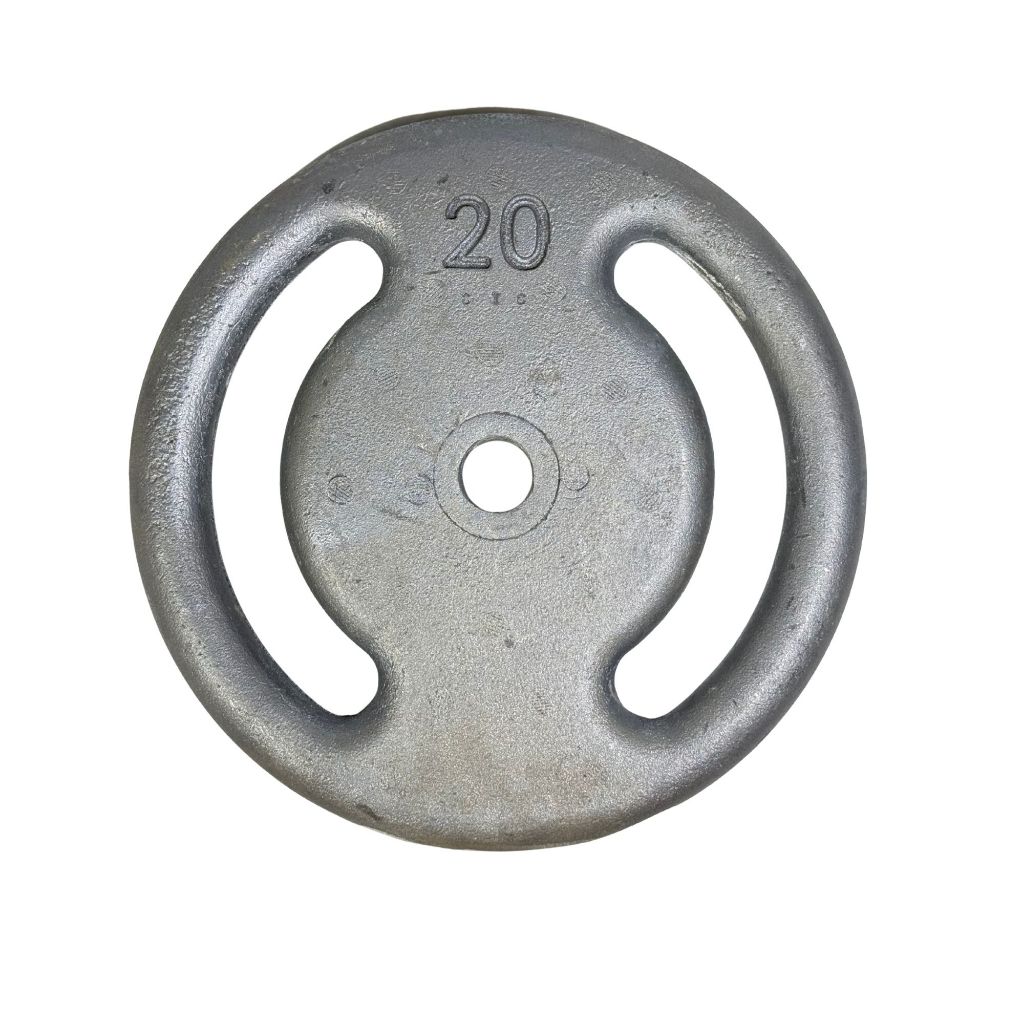 ANILHA FERRO 20 KG CRUA - SEM PINTURA OU BORRACHA