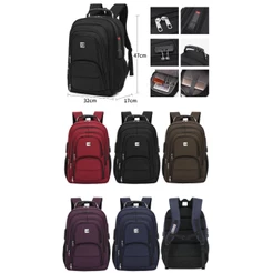 Mochila Notebook Executiva Escola Impermeavel Resistente Costura Reforçada Cabo De Aco Resistente Aux Usb Fone Ouvido