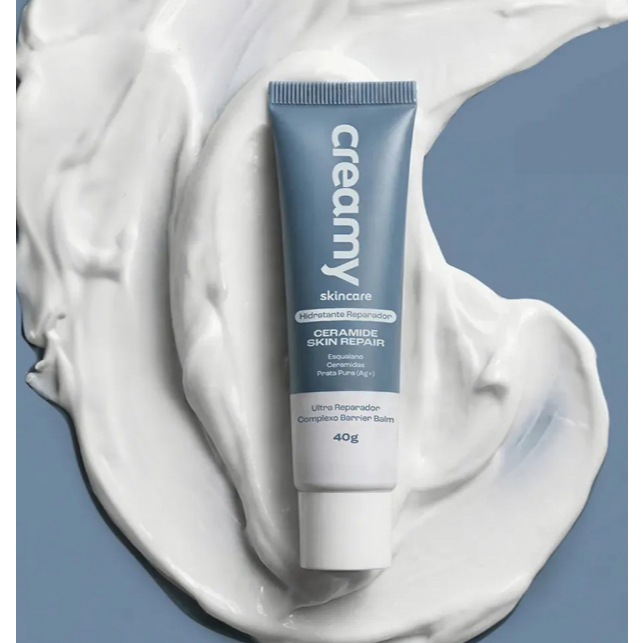 Creamy Skincare Ceramide Skin Repair 40g | Diurno E Noturno ! todos os tipos de pele