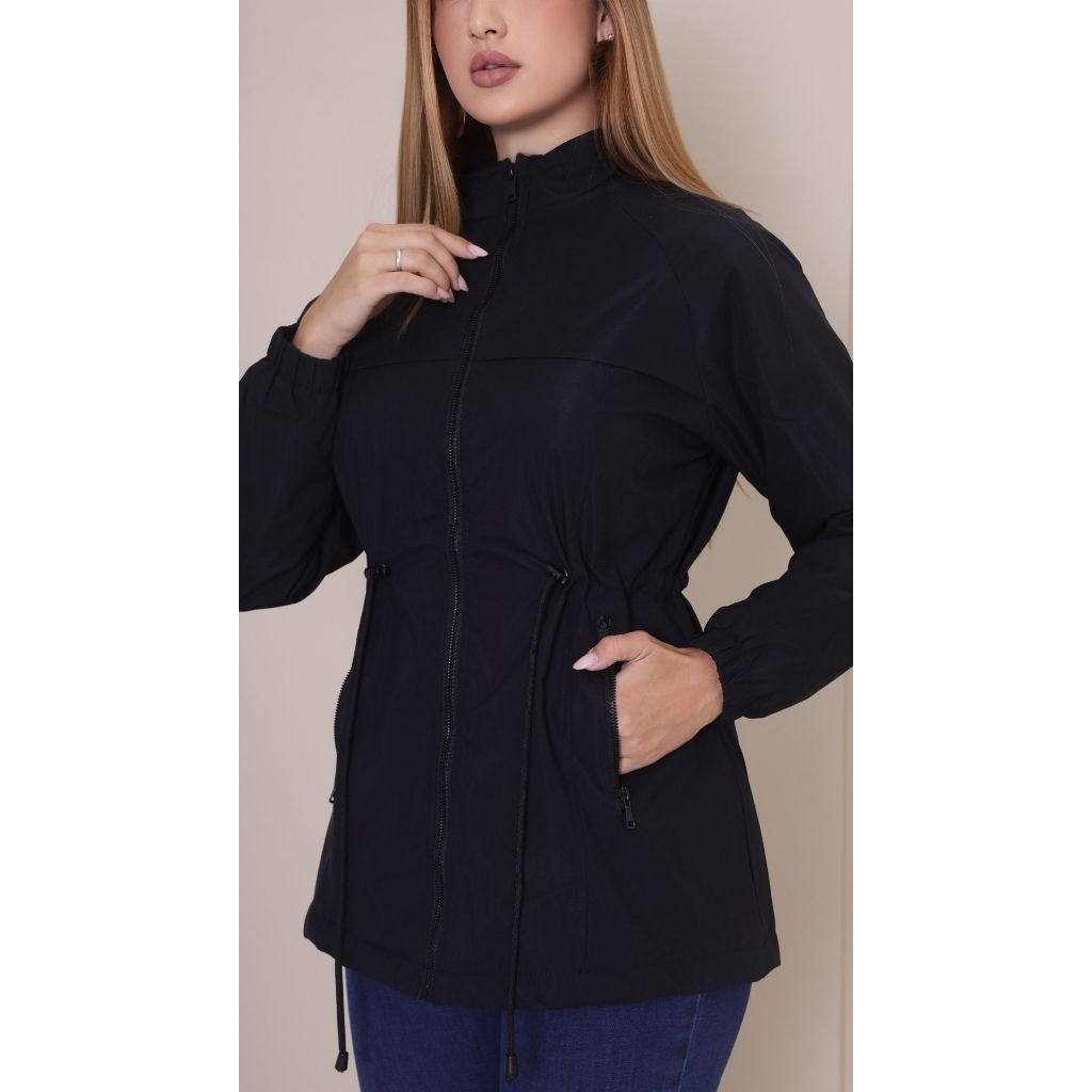 Jaqueta Parka Feminina Facinelli Manga Longa Inverno Básica