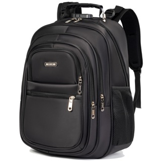 Mochila Unissex Grande Capacidade para Faculdade com Compartimentos Reforçada Impermeável para Notebook Trabalho em Oferta na Shopee