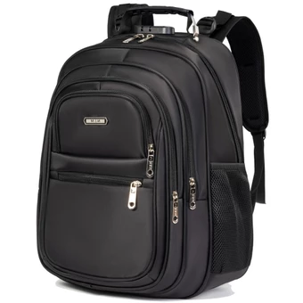 Mochila Unissex Grande Capacidade para Faculdade com Compartimentos Reforçada Impermeável para Notebook Trabalho