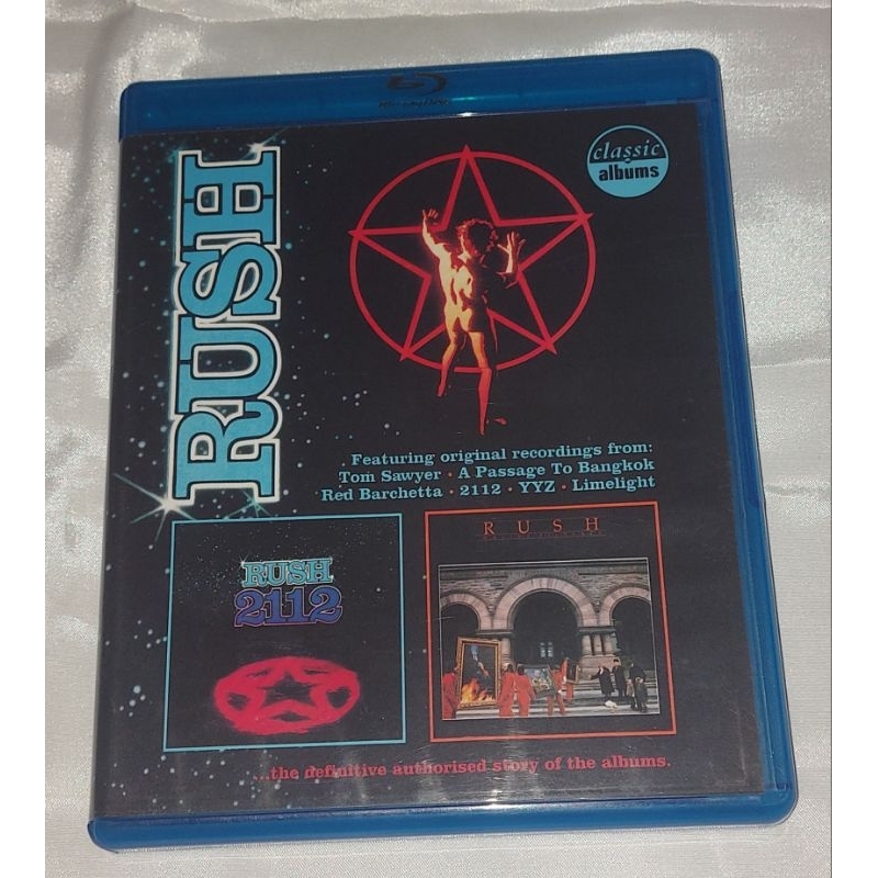 Blu ray Rush 2112 moving pictures original