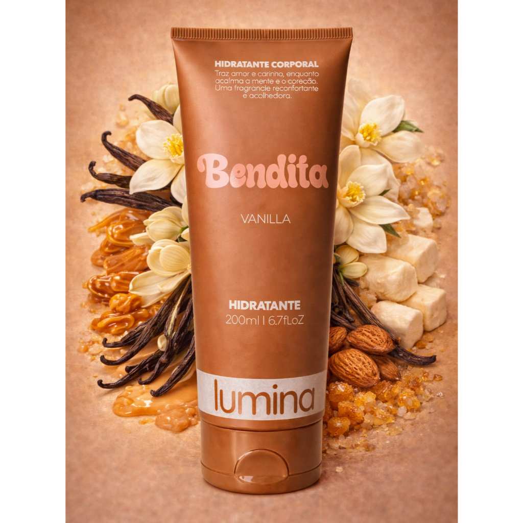 Creme Hidratante Corporal Bendita Vanilla Lumina - 200ml