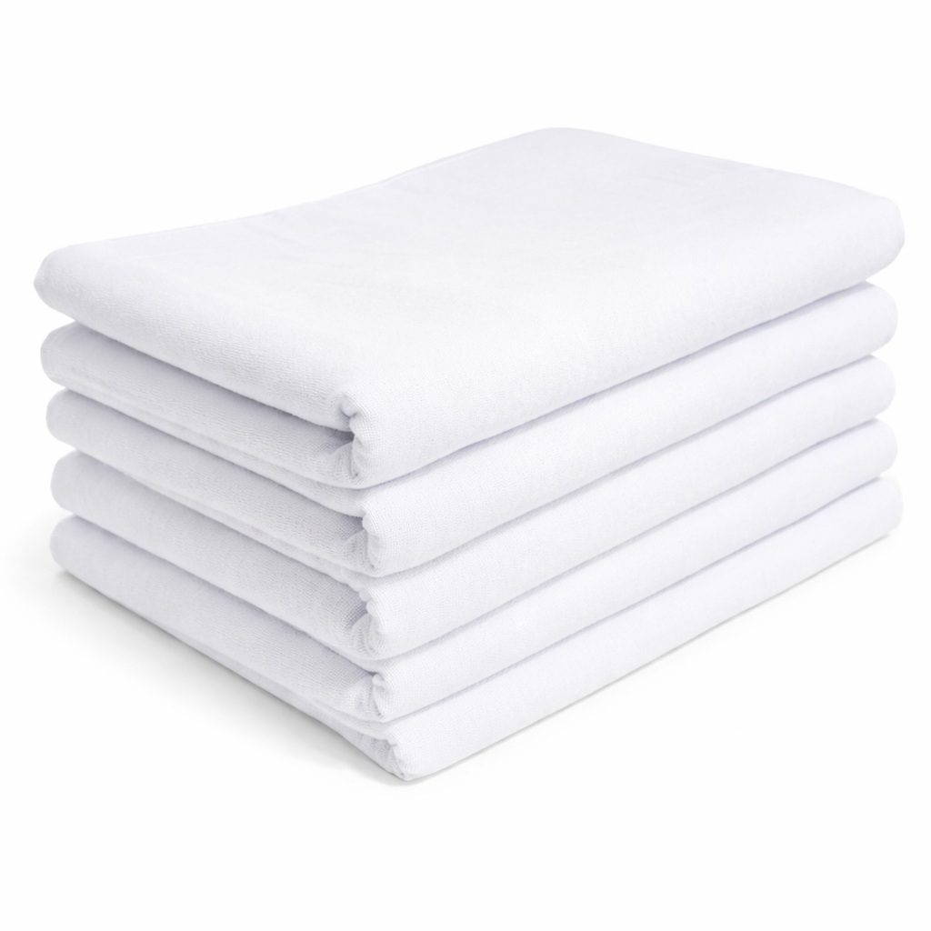 Kit Panos Prato Copa Especial Branco Liso Grosso Algodão 41x66 O Legítimo Pe Galinha