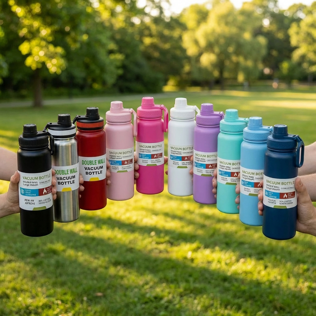 Garrafa Térmica 1000ml 800ml Garrafa Espacial Quente Frio Isolamento Térmico De Grande Capacidade