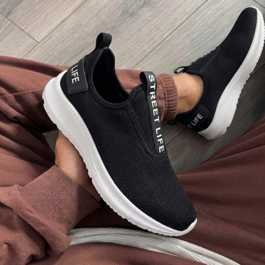 Tênis Meia Masculino Casual e Confortável | Perfeito para Caminhadas e Atividades Urbanas