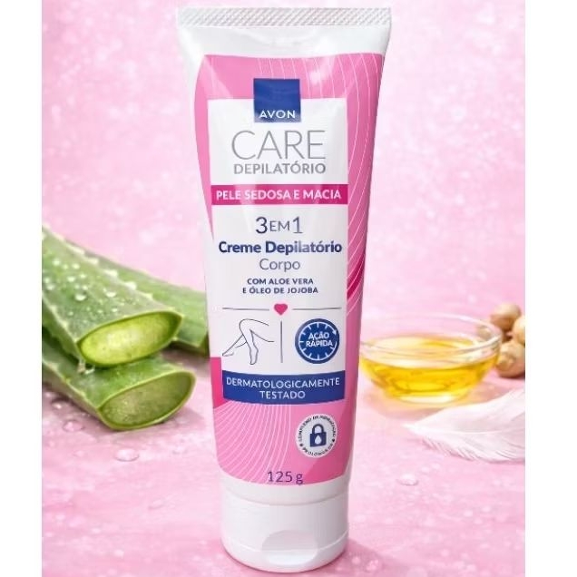 Avon Creme Depilatório Corporal Avon depilação sem dor 125 g