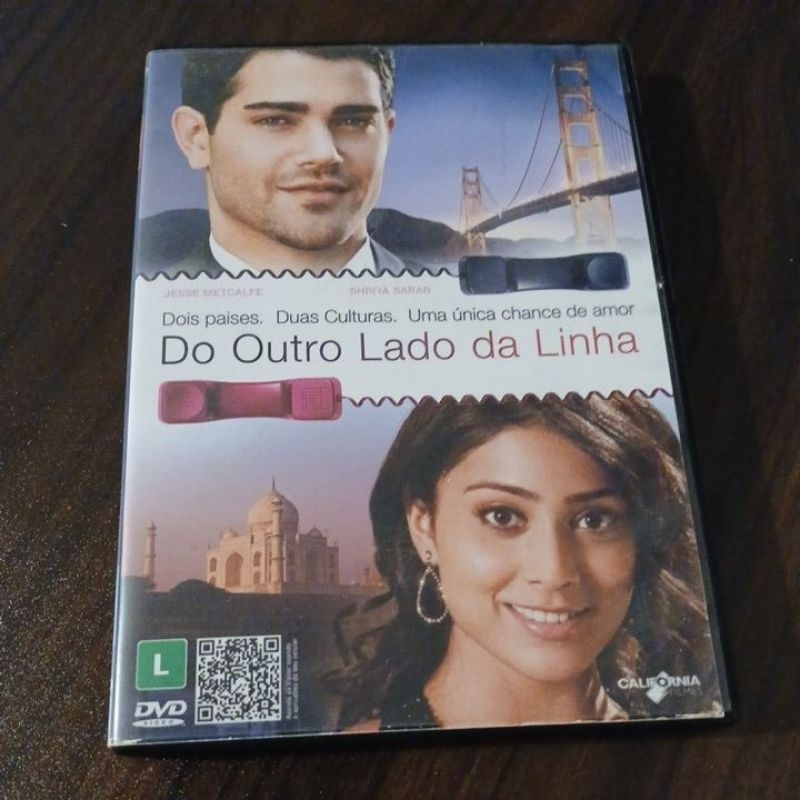 Do Outro Lado da Linha - Jesse Metcalfe - Shriva Saran - DVD de Romance