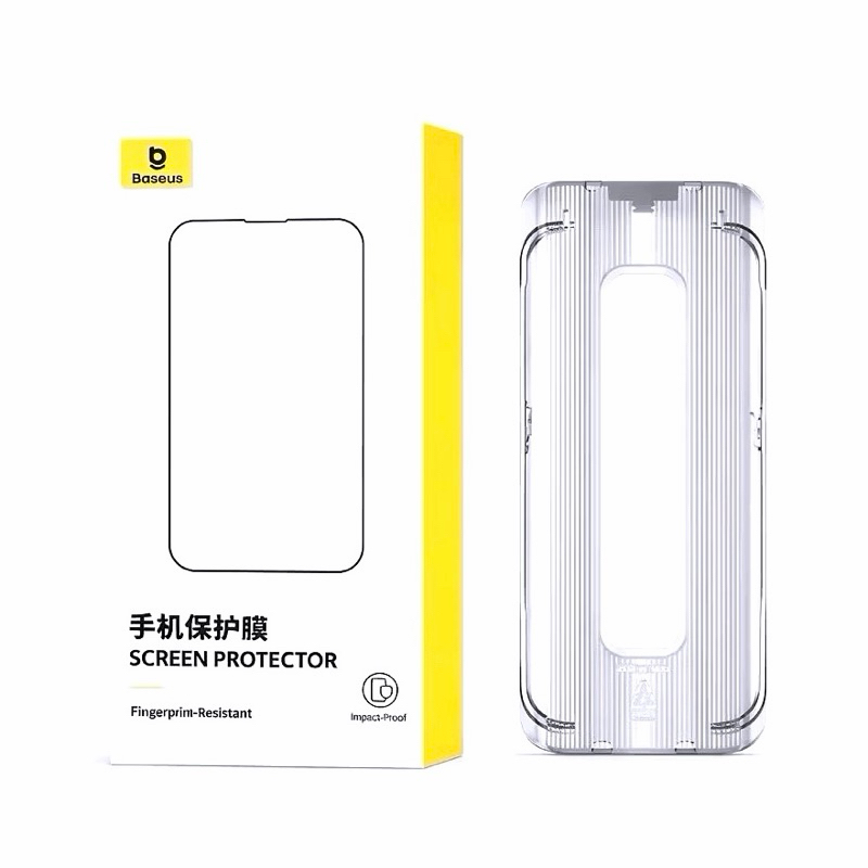 Película Premium Baseus para iPhone com Aplicador 1 Unidade