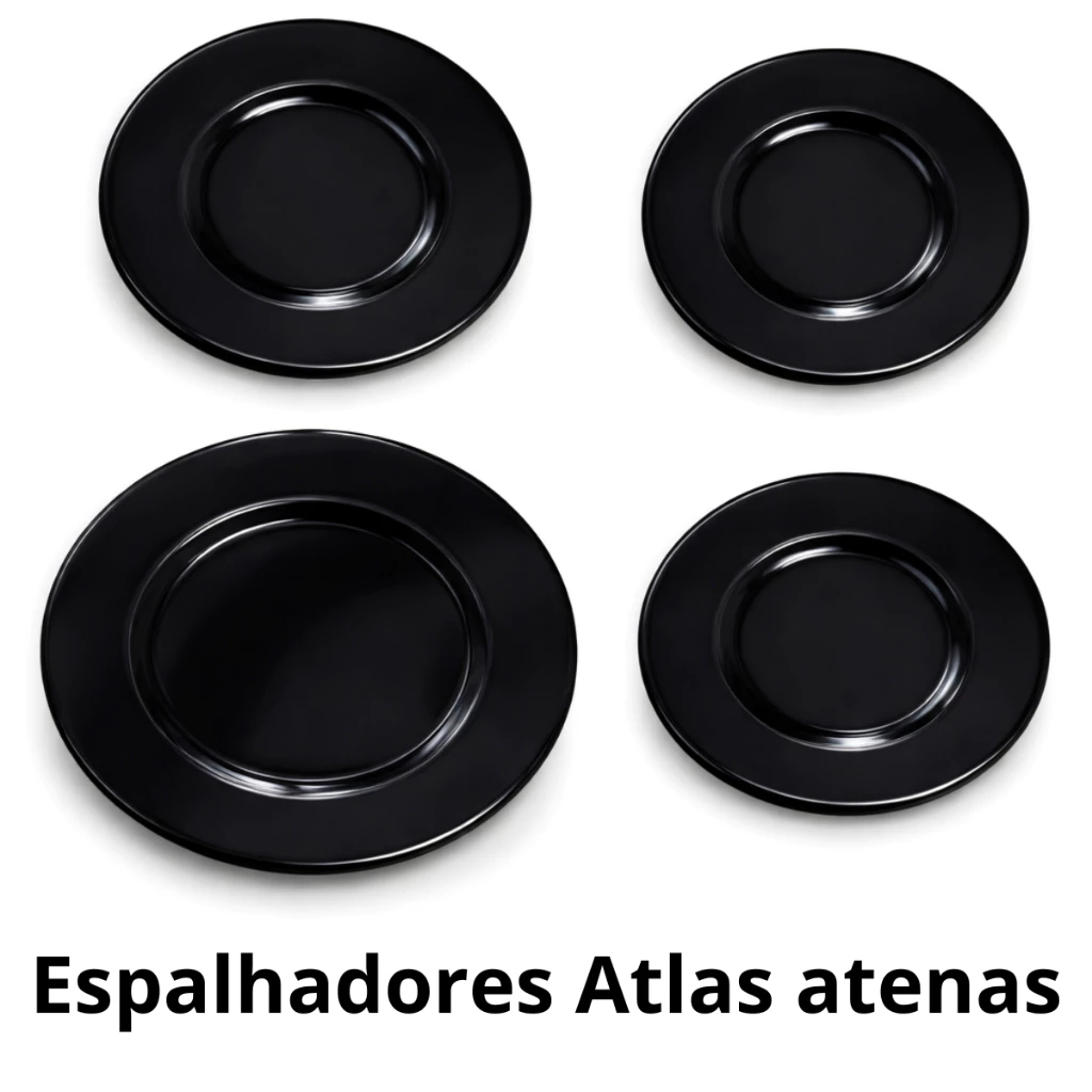 Tampinhas Espalhadores Bocas Fogão Atlas Atenas 4 Bocas