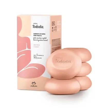 Caixa de Sabonete em Barra - Todo Dia Natura