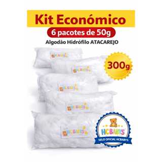 Algodão Hidrofilo Kit Atacado com 6 pacotes em Oferta na Shopee