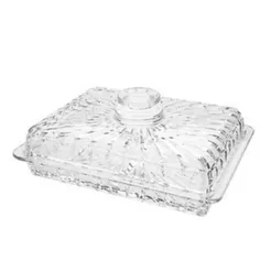 Porta Frios Queijo Presunto Mesa Posta Vidro Transparente