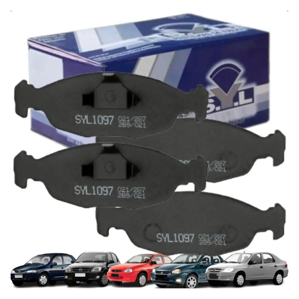 Pastilha Freio Dianteira SYL Agile Corsa (G1) Pick-up Corsa Celta Classic Montana 1.4 Prisma