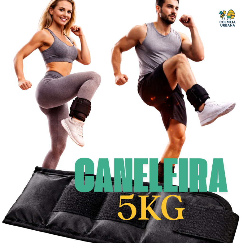 Caneleira de Peso 5kg Profissional