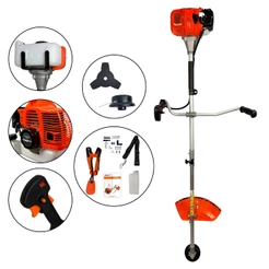 Roçadeira a Gasolina 2T Profissional Bipartida 52cc 2,5hp FAK520RB Carbon Fak