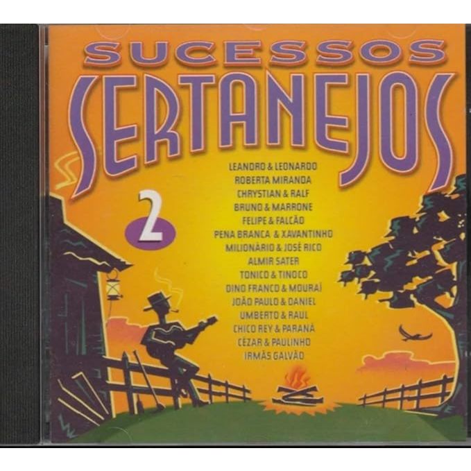 Cd Sucessos Sertanejos 2 (Chico Ray & Paraná Irmãs Galvão Umberto & Raul Felipe & Falcão Chrystian & Ralf  outros))