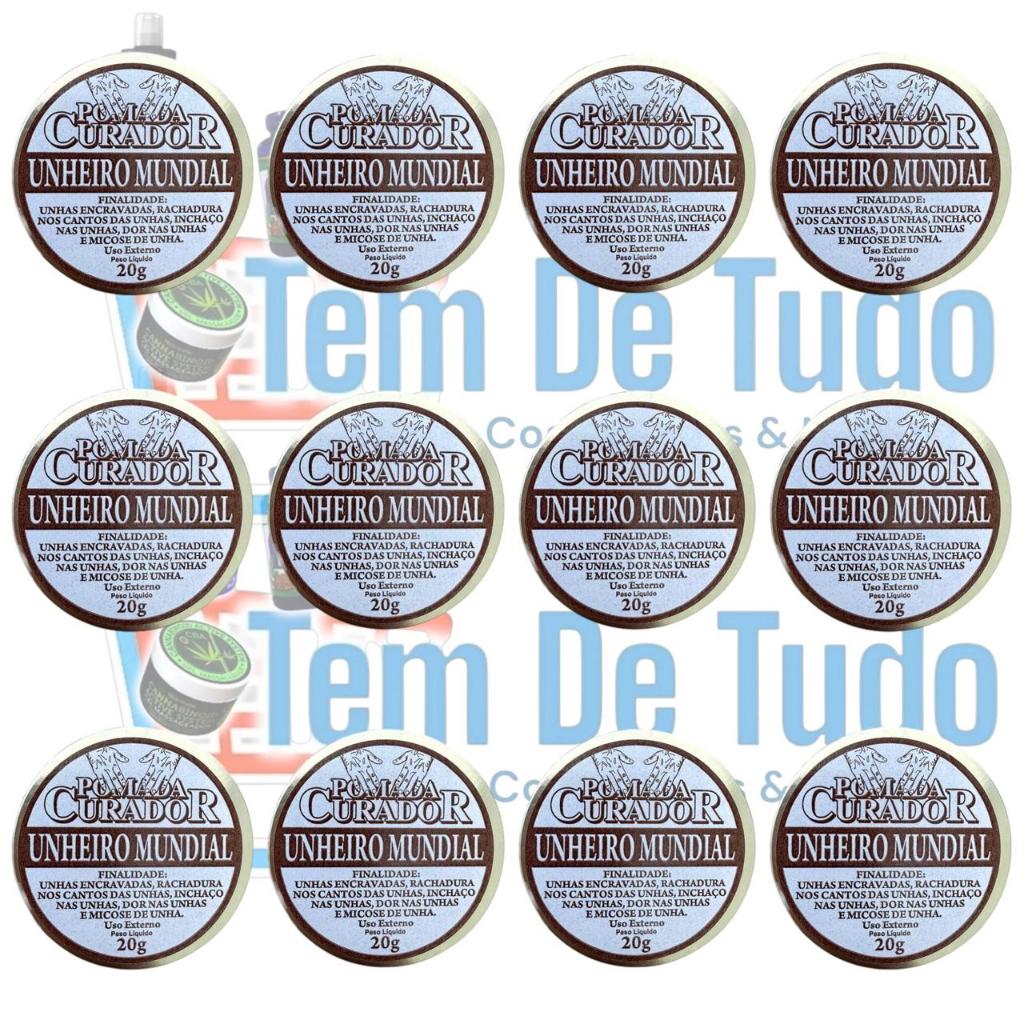 Pomadas em Latinhas de Unheiro Mundial - 20g (cada)