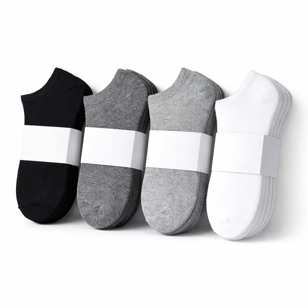 Kit Pares de Meia Soquete (Até 24 Pares) Unissex Menor Preço