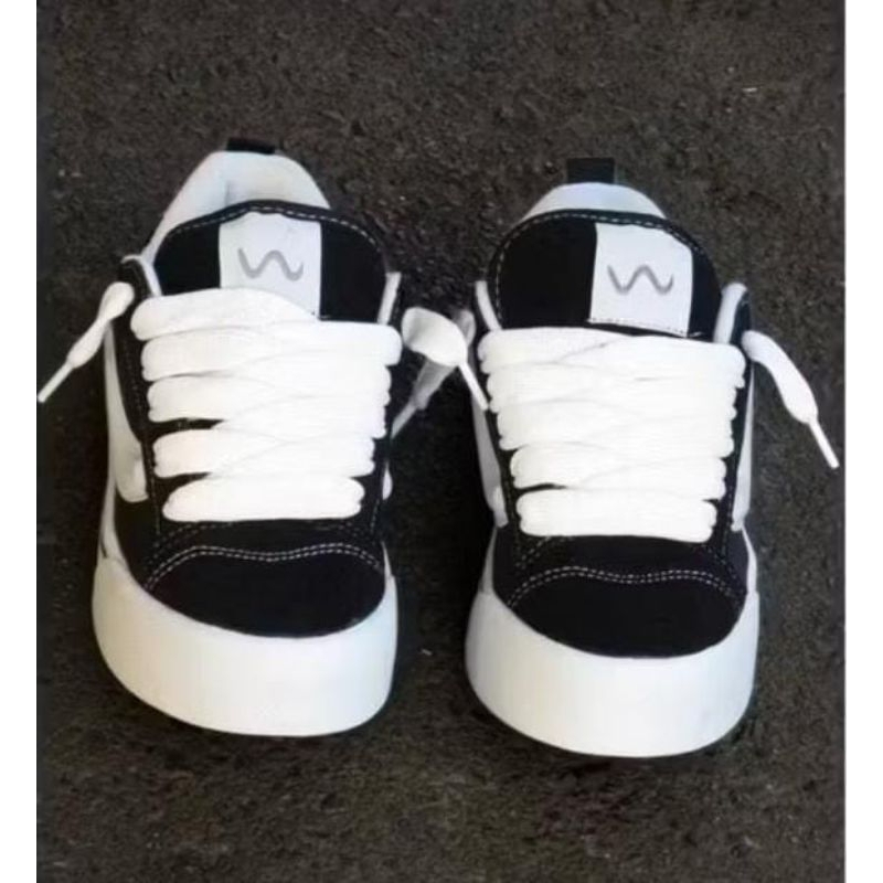 Tenis Feminino Kn cadarço Gordinho Grosso Branco Skoll Academia 34 35 36 37 38 39 Promoção