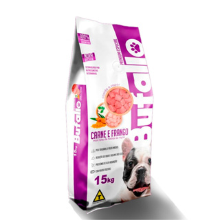 Ração Bufallo Mini Bits Adultos Carne e Frango 15kg Cães Todas Raças 21% Proteína em Oferta na Shopee