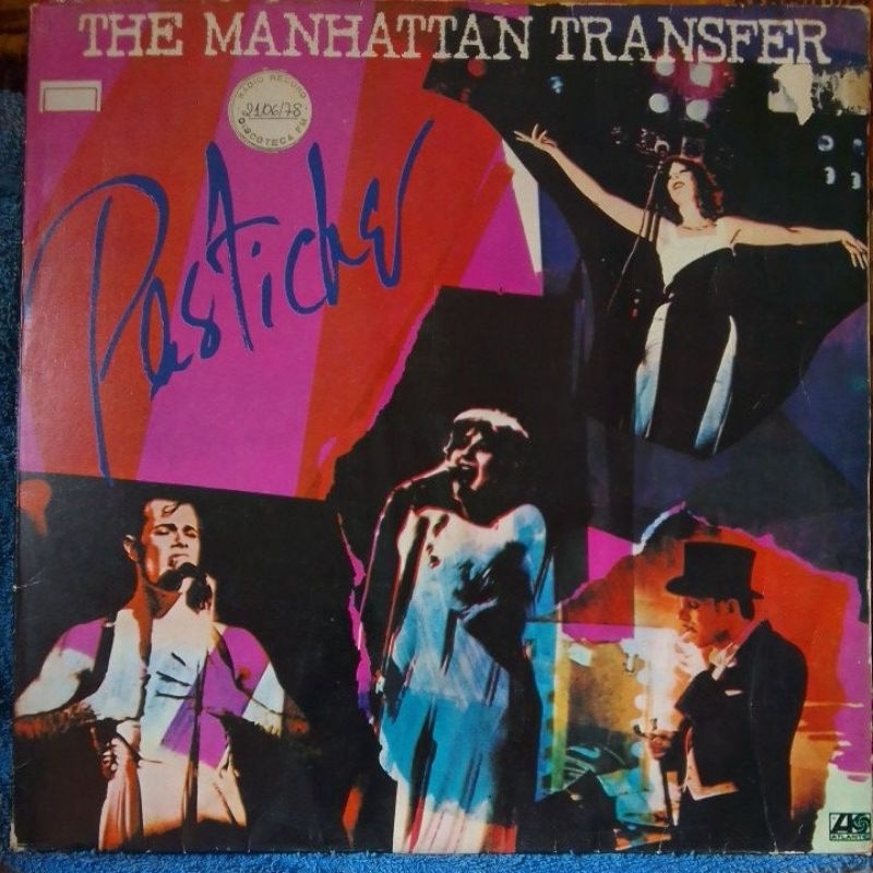 lp vinil - the manhattan transfer  samba rock