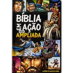 Bíblia Em Ação Quadrinhos Capa Dura