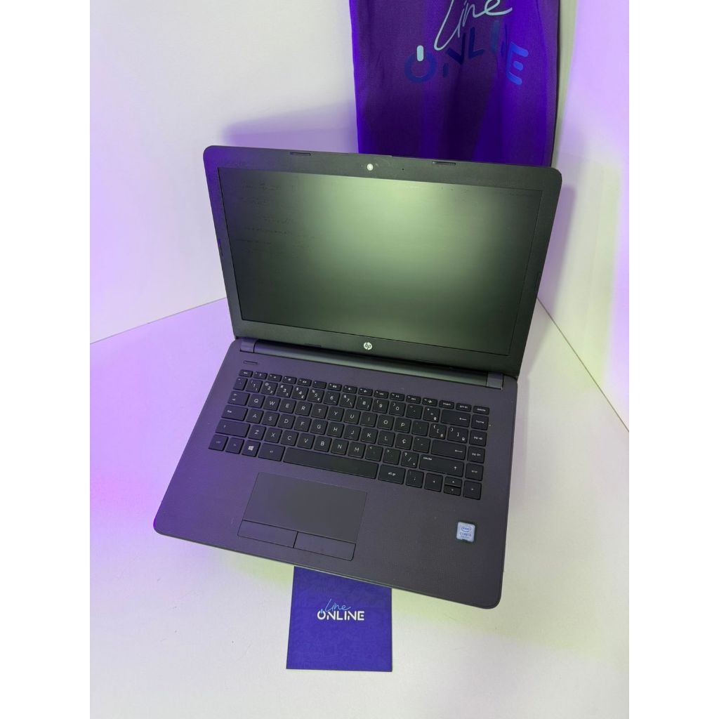 NOTEBOOK HP ELITEBOOK 240 G6 - I5 7th - 8GB - SSD 240GB - Leves Avarias Na Tela.