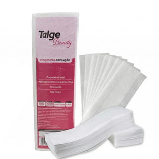 Lenço para Depilação Depilatório Corporal e Facial 100 Folhas 7,5 cm x 23 cm Poliéster Macio em Oferta na Shopee