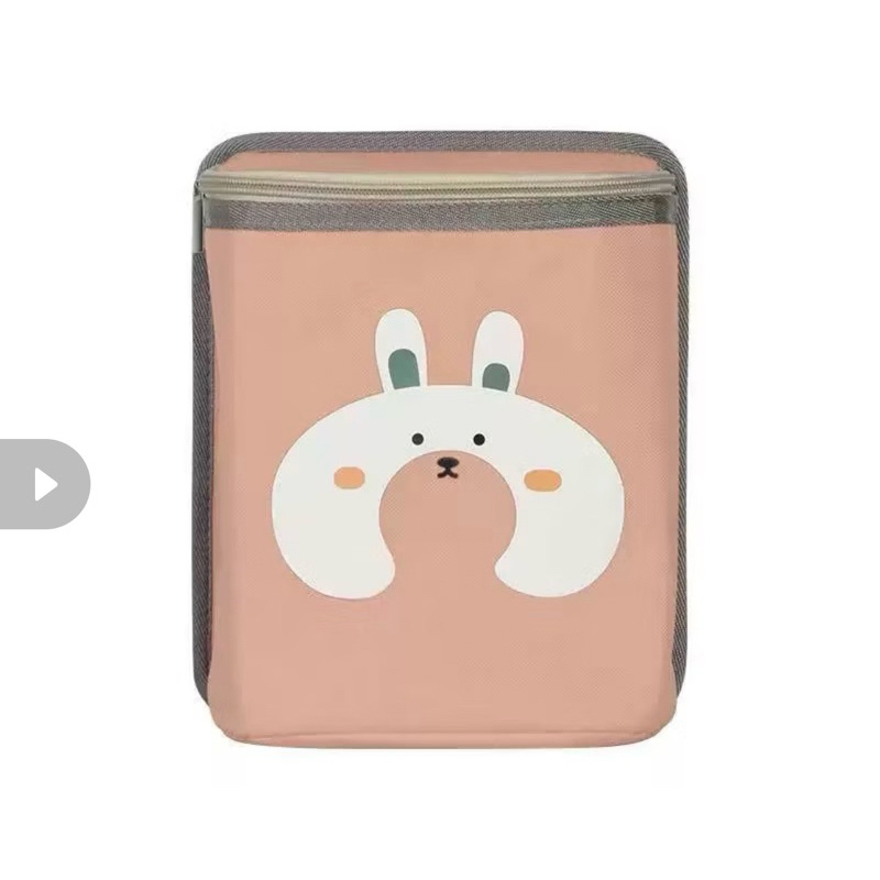 Bolsa Térmica para Carro Infantil Porta Lanches Bebidas Fixação no Banco Organizador Automotivo