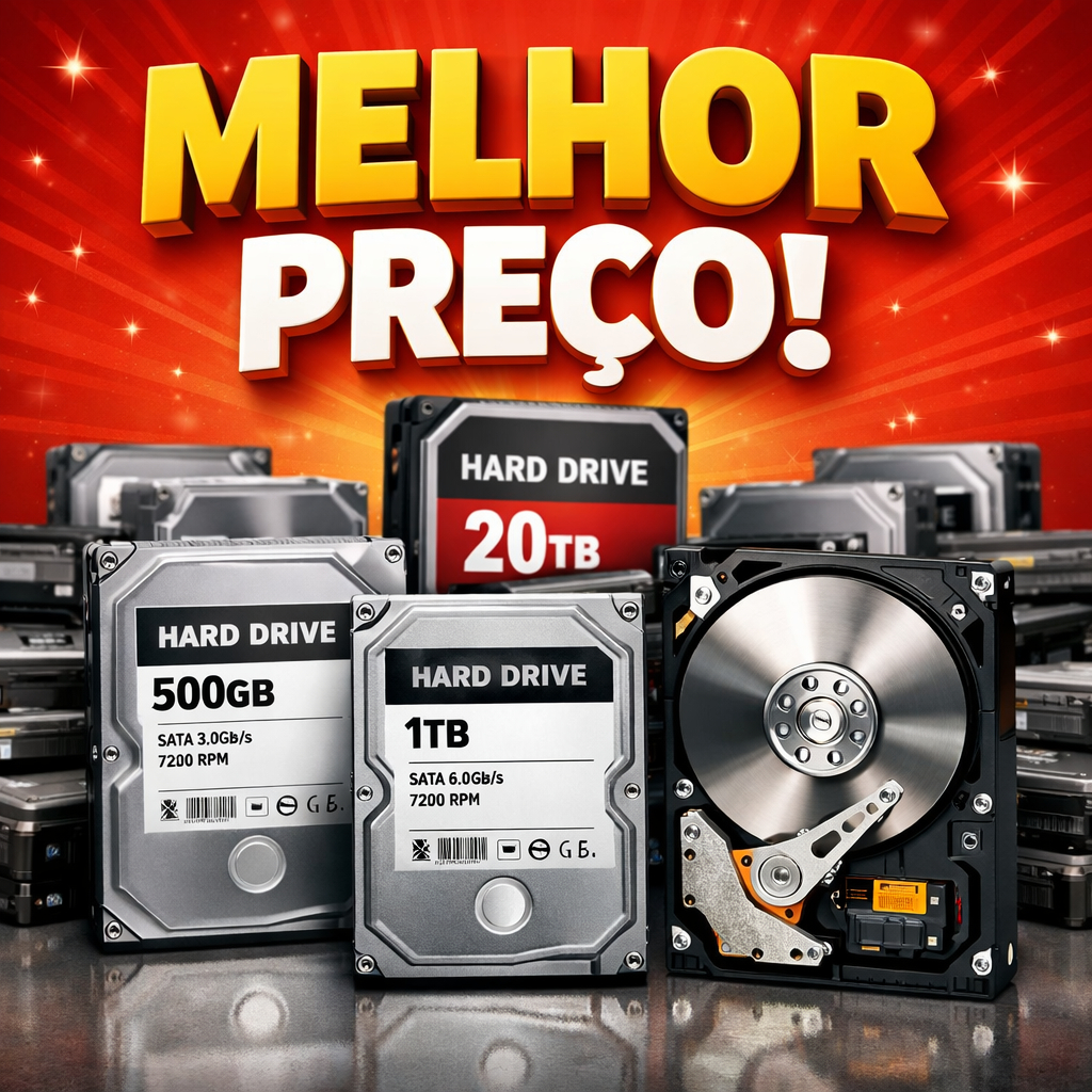 HD SATA HD Acima 5 Mil Horas 1TB 500GB 250GB 3.5" HDD Disco Rígido SATA/150 | SATA/600