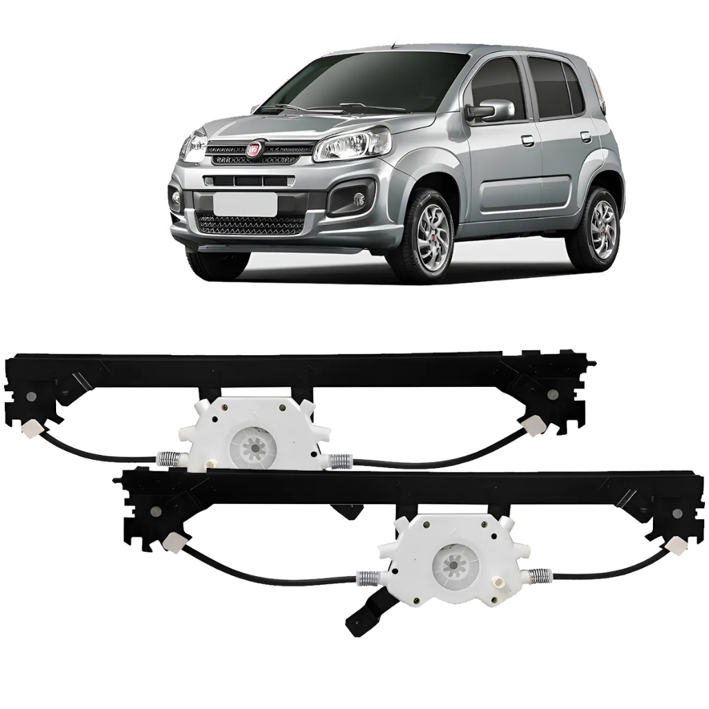 Máquina Vidro Elétrico Dianteiro Uno Vivace 4p 2010 A 2018