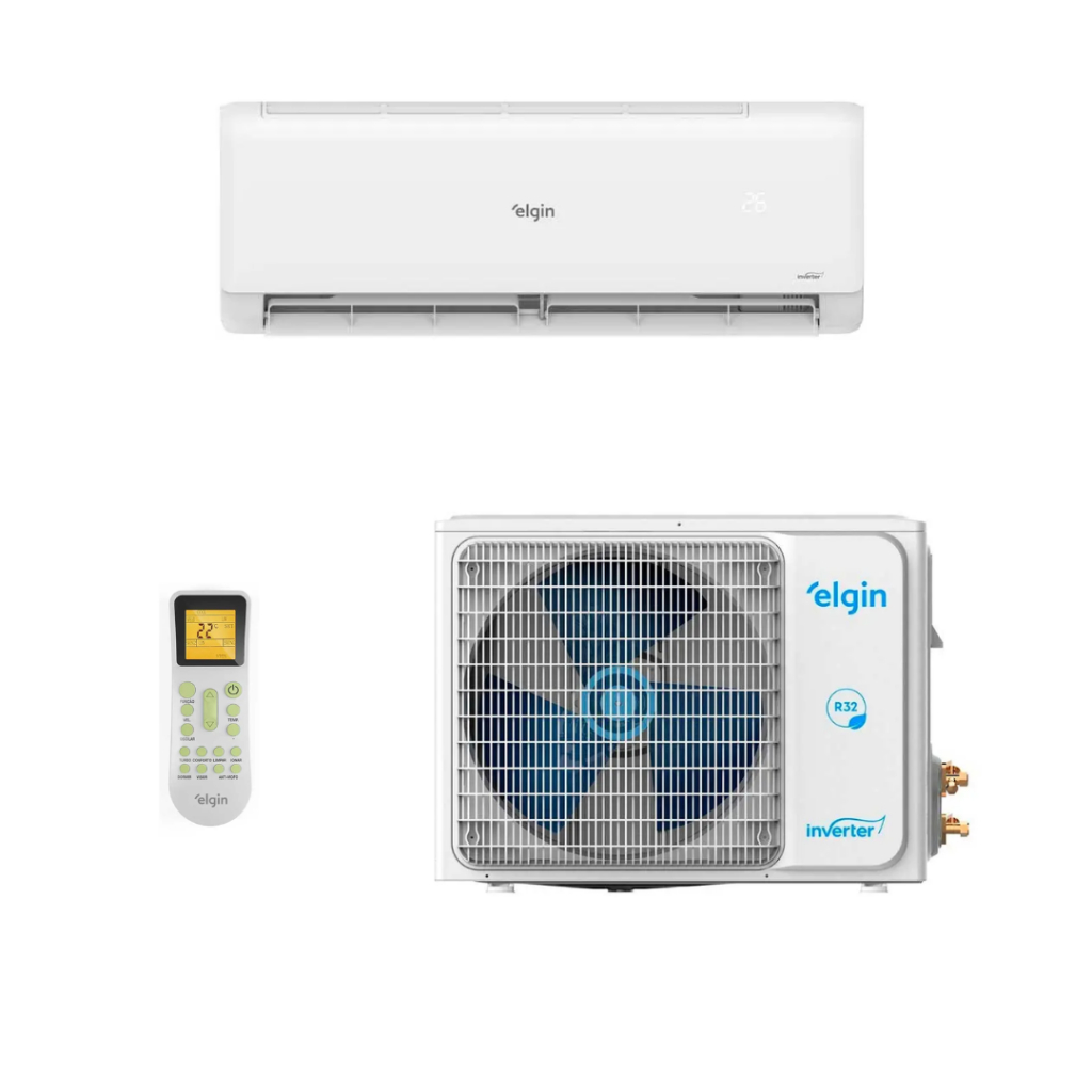 Ar Condicionado Split Hi Wall Inverter Elgin Eco III 12000 Btus Frio 220v R-32 Wi-fi em Oferta na Shopee