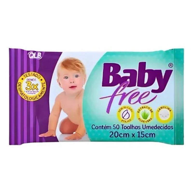 kit com 2 pacotes lenço umedecido