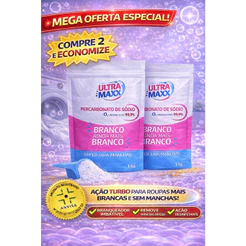 PERCARBONATO DE SÓDIO 99% GRANULADO KIT 2 KG