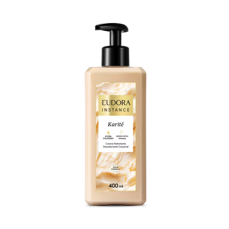 Creme Hidratante Desodorante Corporal Eudora Instance 400ml