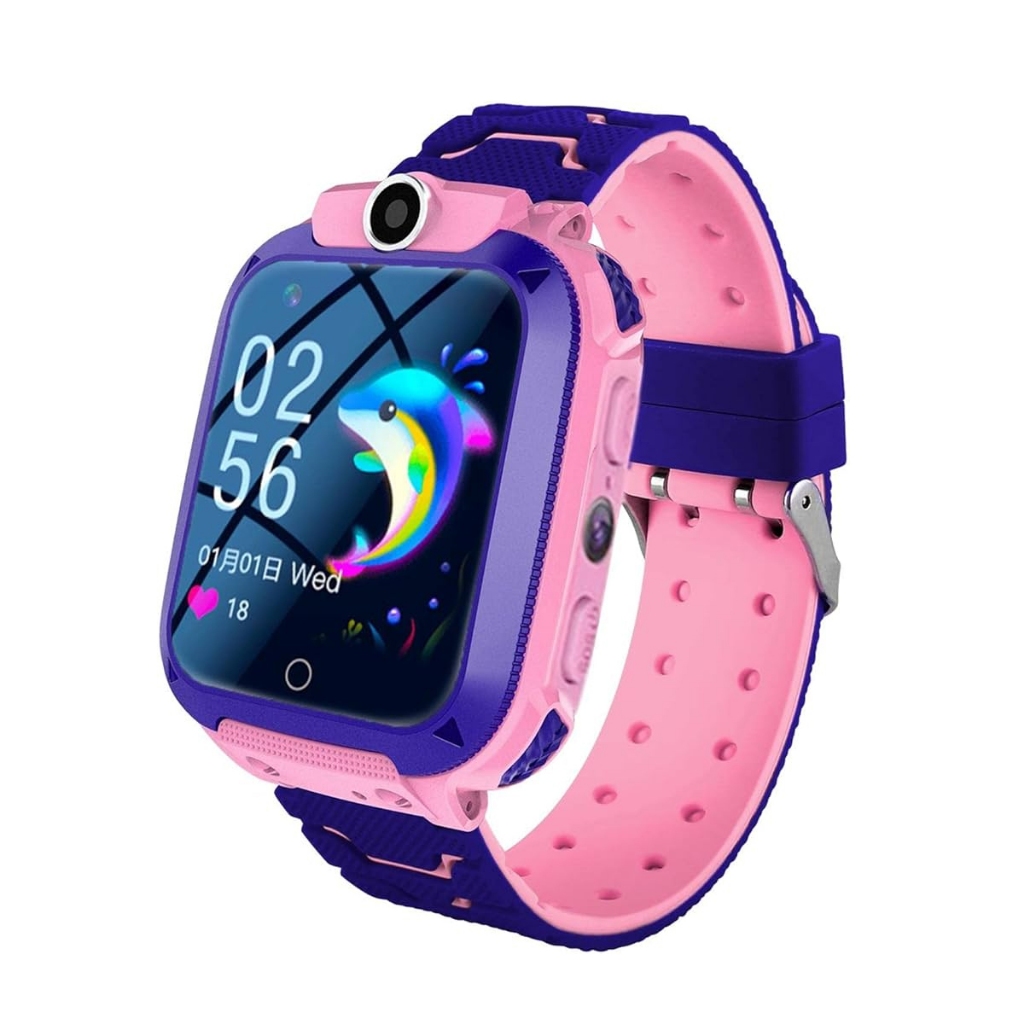 Relógio Smart Watch Kids Com Gps Lanterna Chat Direto Câmera Chip GPS SOS A Prova De Água
