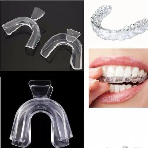 2 Placas Protetor Dental Termo Moldável Anti Brux Anti Ronc (1 Par)