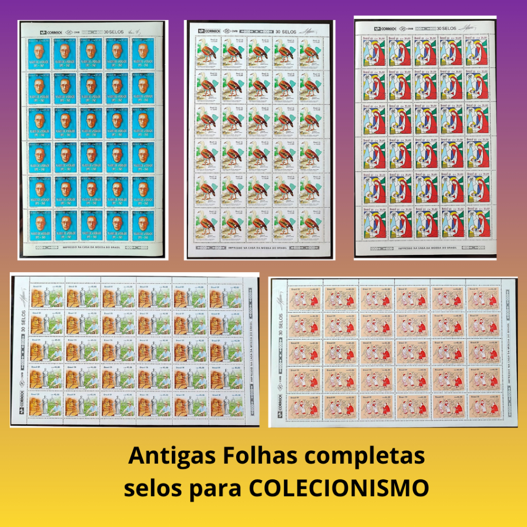 SELO Folha C-1736 1744 1745 1765 1869 - Escolha - preço com desconto (mais de 1 folha)