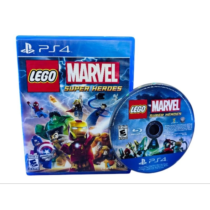 Lego Marvel Super Heroes PS4 mídia física envio rápido