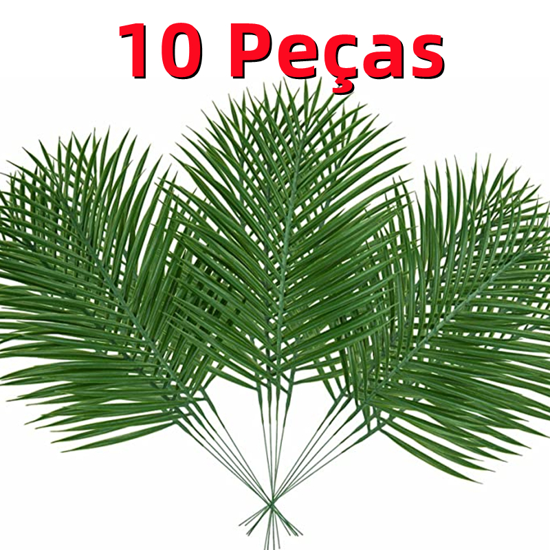 Kit C/10 Folhagem Artificial Espalhada Decoração Em Jardins Festa