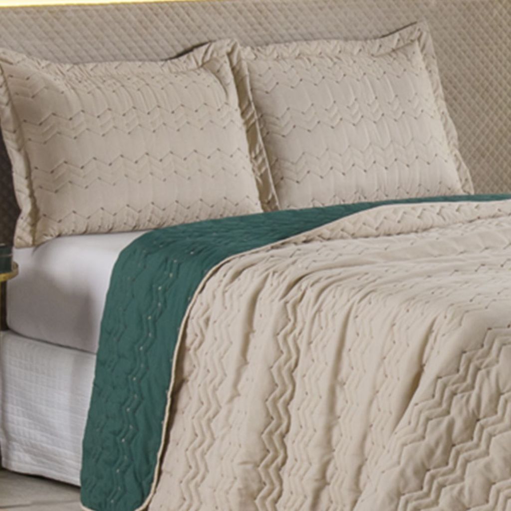 Cobre Leito 200 fios Bordado Dupla Face Luxo Solteiro Casal Queen King Decor 2 e 3 Peças