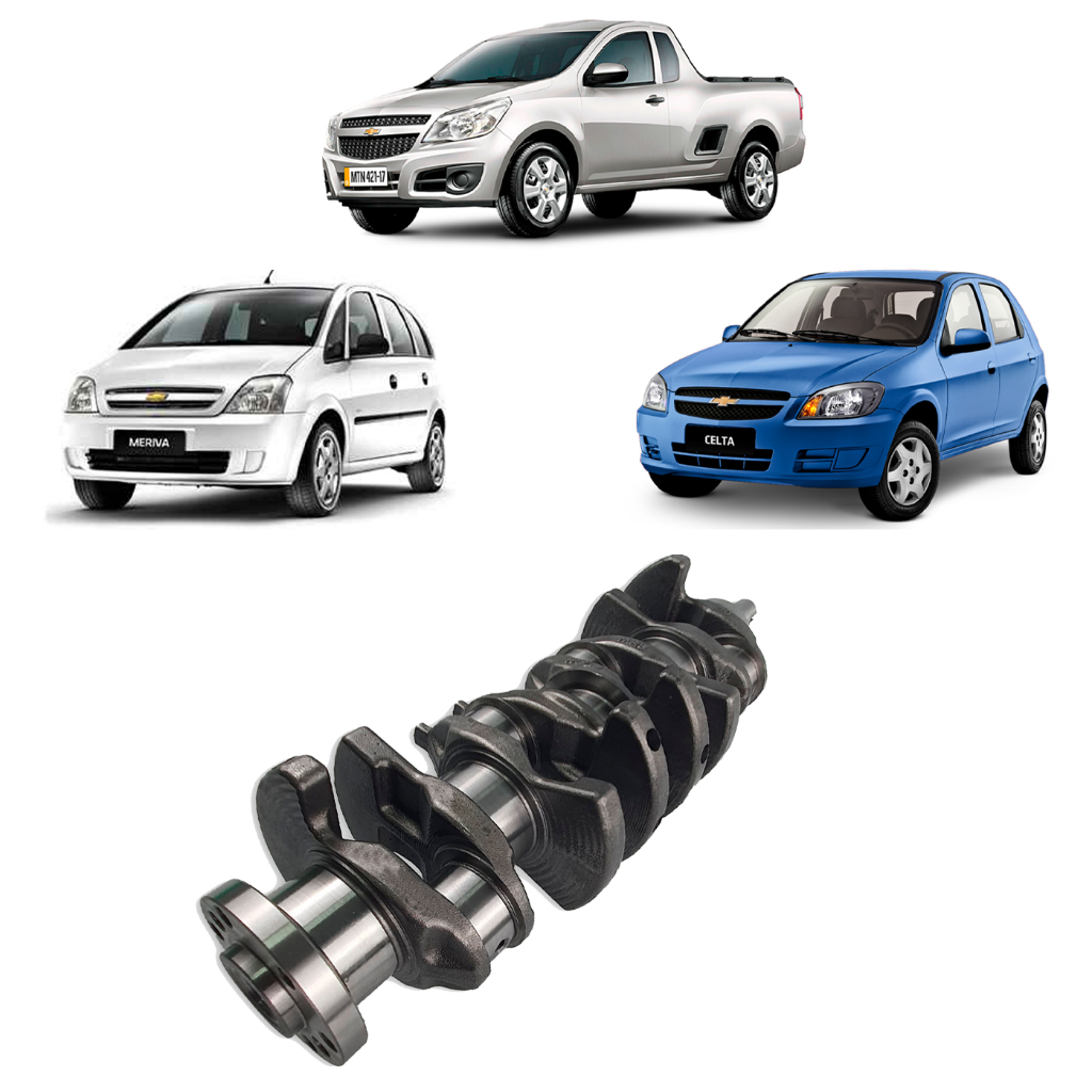Virabrequim 94700106 Gm Montana Celta Meriva 1.4 8v Novo Std