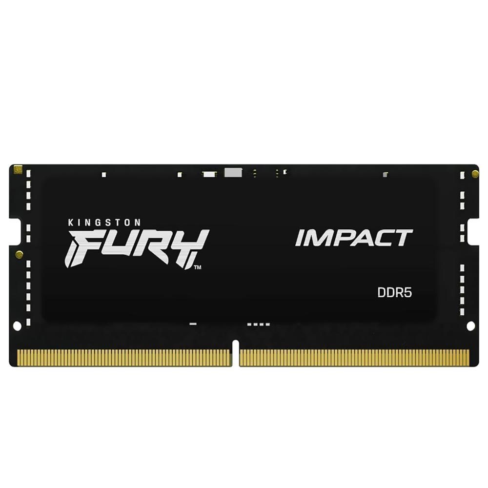 Memoria Notebook Ddr5 16gb 5600mhz Kingston Fury Impact Preto Kf556s40ib-16 Kingston